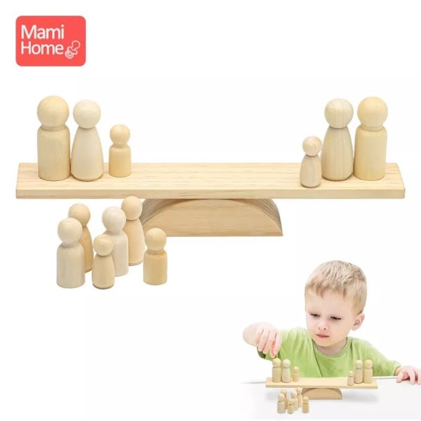 Balança de Equilíbrio Brinquedo Montessori